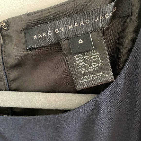 MARC by Marc Jacobs Eames Silk Colorblock Dress - Picture 4 of 4